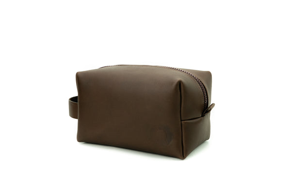 Handmade Leather Toiletry Bag | Dopp Kit - Personalizado